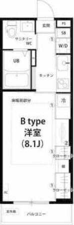 リブリ・グランポートの物件間取画像